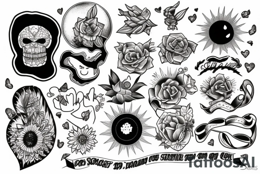 sunshine tattoo idea