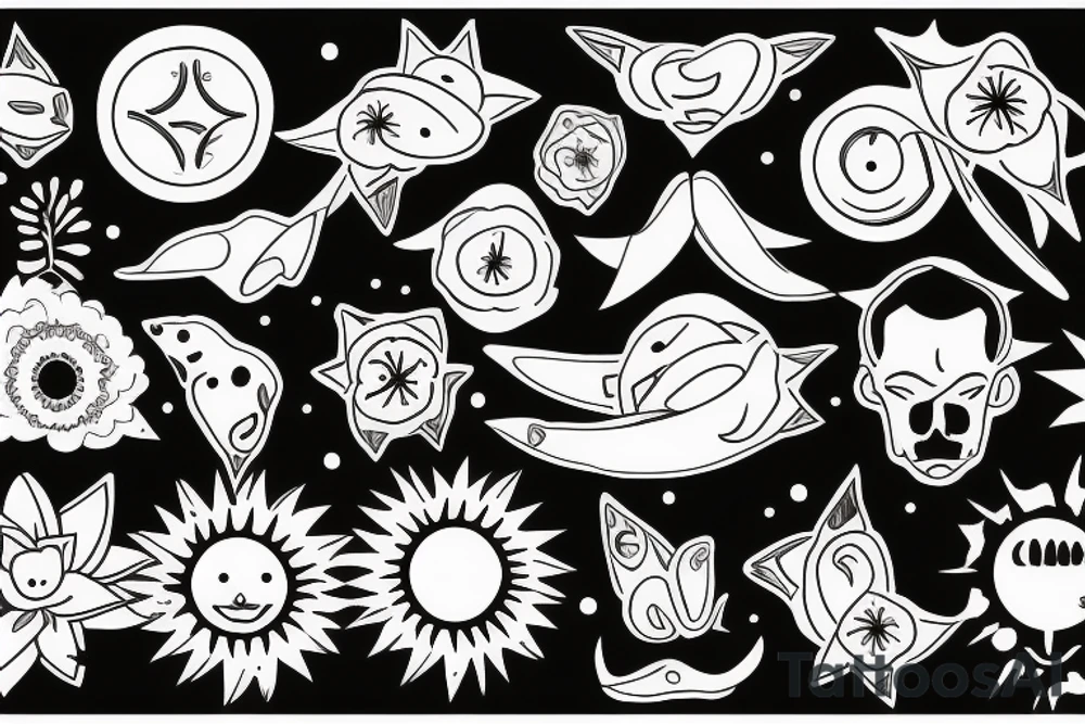 sunshine tattoo idea