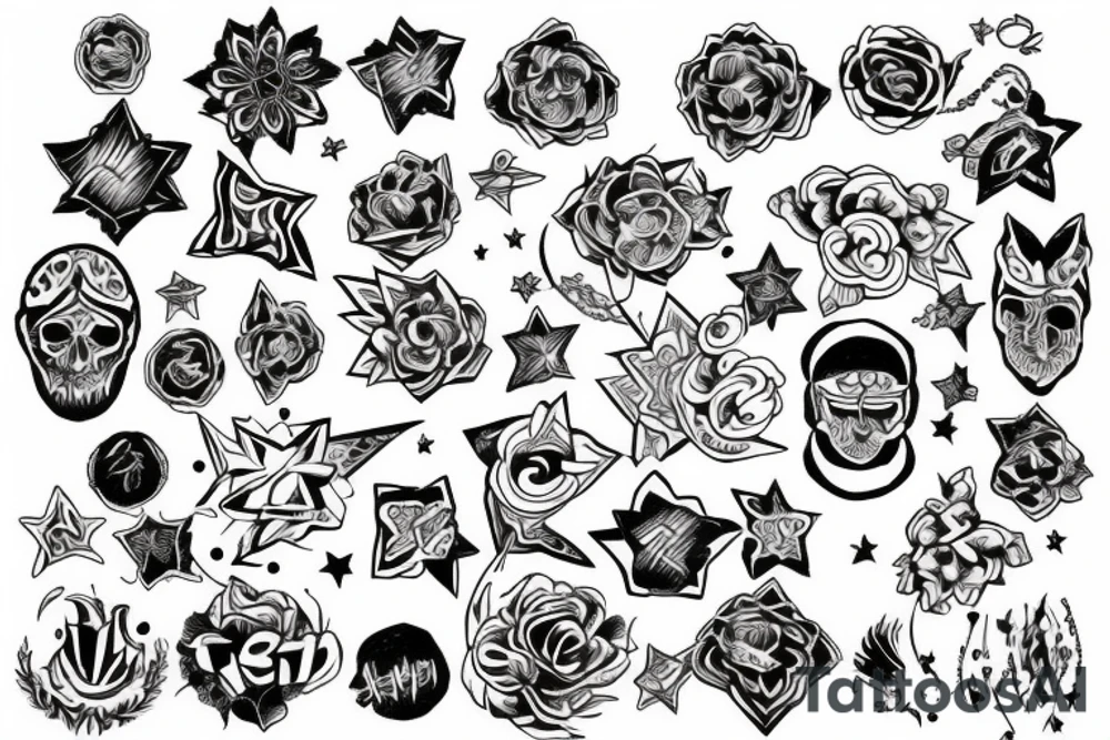 Tenstar tattoo idea