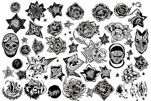 Tenstar tattoo idea
