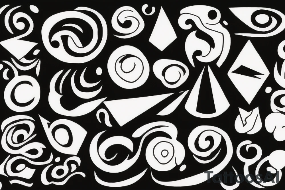 calm and collected tattoo idea