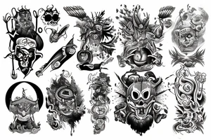 God of Olimp tattoo idea