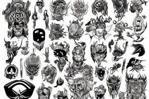 God of Olimp tattoo idea