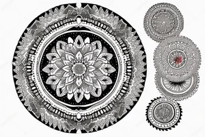 Mandalas tattoo idea