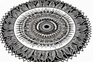 Mandalas for men tattoo idea
