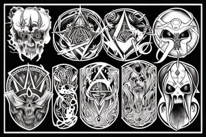 Meshuggah inspired tattoo idea