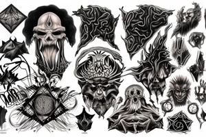 Meshuggah inspired tattoo idea