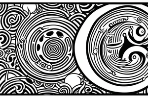 "Infinity has no beginning, no beginning can have no end"
oroboros circle
yin yang tattoo idea