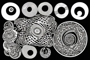 "Infinity has no beginning, no beginning can have no end"
oroboros circle
yin yang tattoo idea