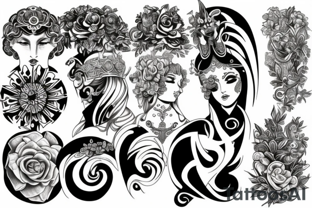 a godess tattoo idea