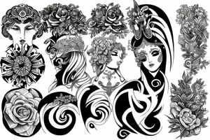 a godess tattoo idea
