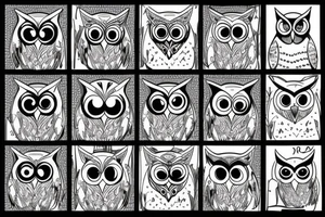 Owl crazy tattoo idea