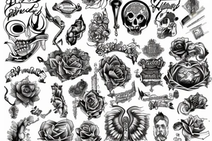 addiction tattoo idea