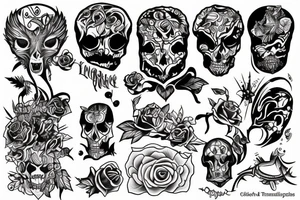 addiction tattoo idea