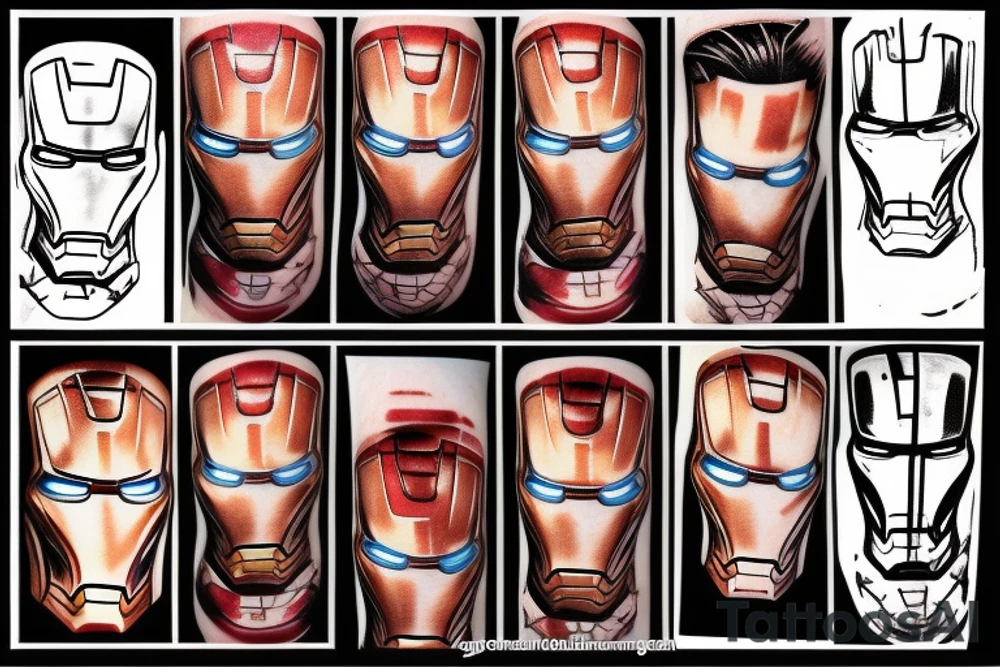 IRON MAN tattoo idea