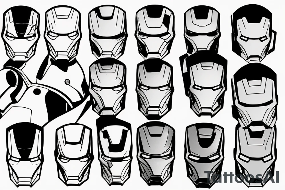 IRON MAN tattoo idea