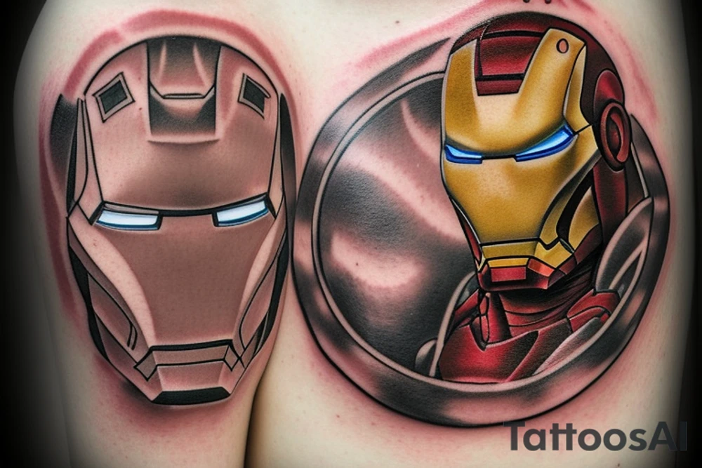 IRON MAN tattoo idea