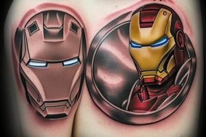 IRON MAN tattoo idea
