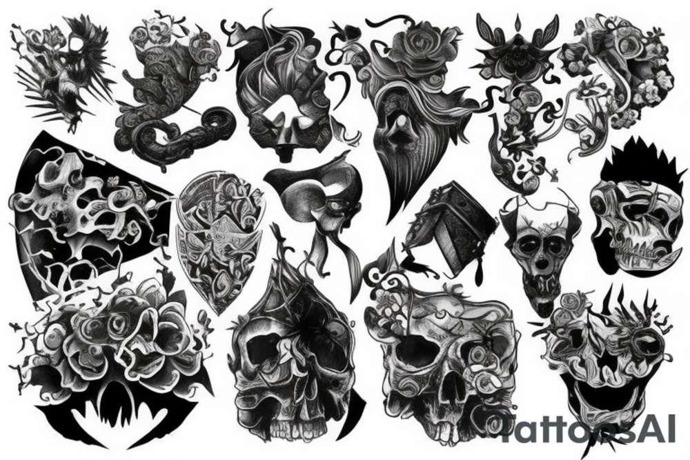chest berserk tattoo tattoo idea