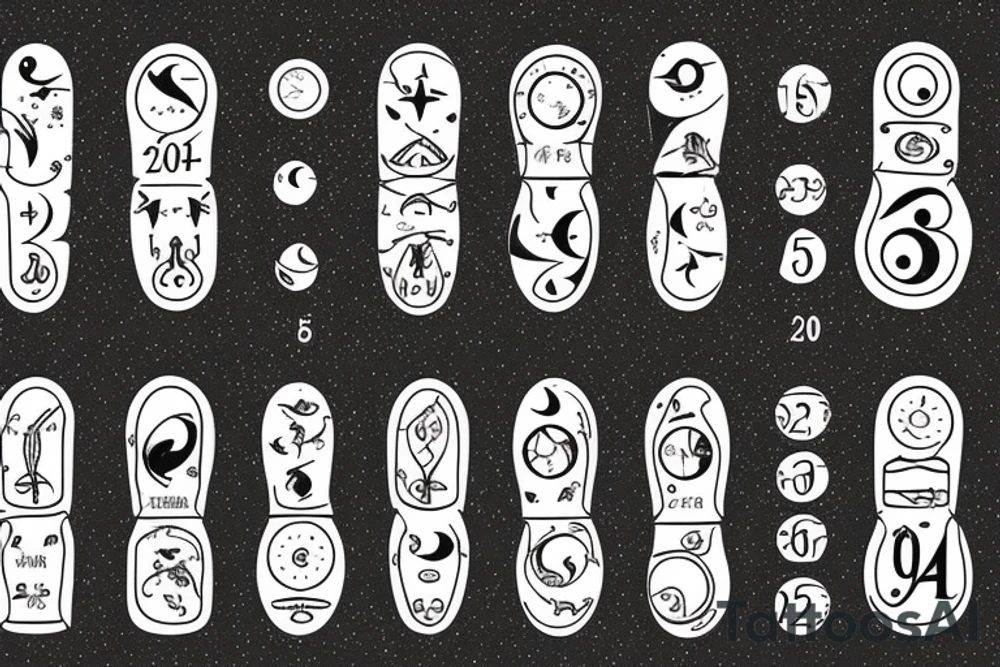 Year of 2002 Nov 26 life path number 5, celestial longitude 240degrees , water horse and a Waning gibbous moon phase ,Planet jupiter tattoo idea