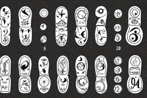 Year of 2002 Nov 26 life path number 5, celestial longitude 240degrees , water horse and a Waning gibbous moon phase ,Planet jupiter tattoo idea