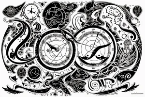 Year of 2002 Nov 26 life path number 5, celestial longitude 240degrees , water horse and a Waning gibbous moon phase ,Planet jupiter tattoo idea