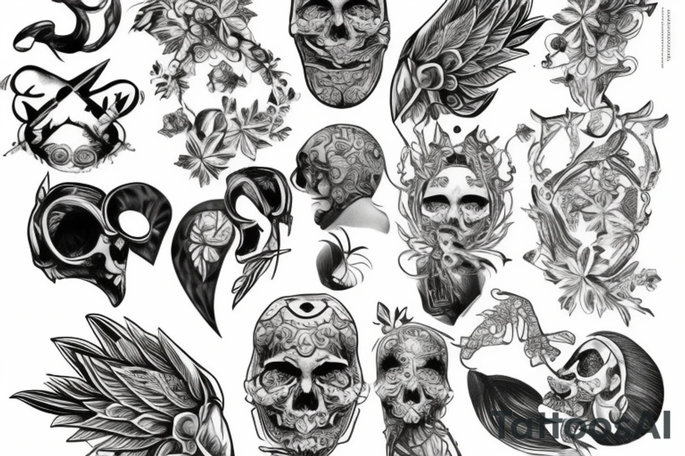 Starożytna grecja tattoo idea