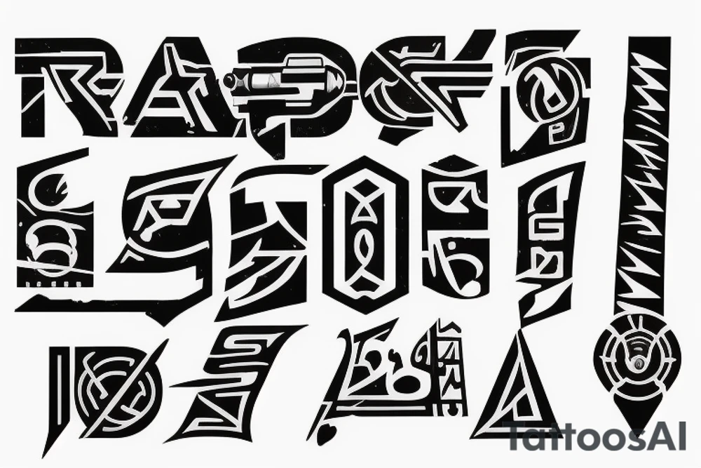 Jedi code in aurebesh font. tattoo idea