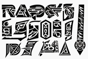 Jedi code in aurebesh font. tattoo idea