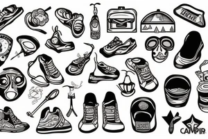 Camper tattoo idea