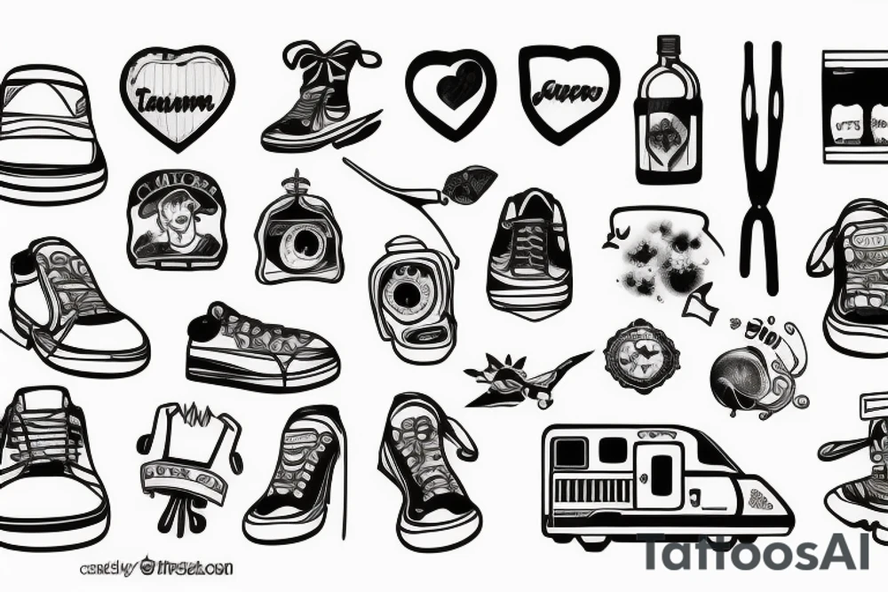 Camper tattoo idea