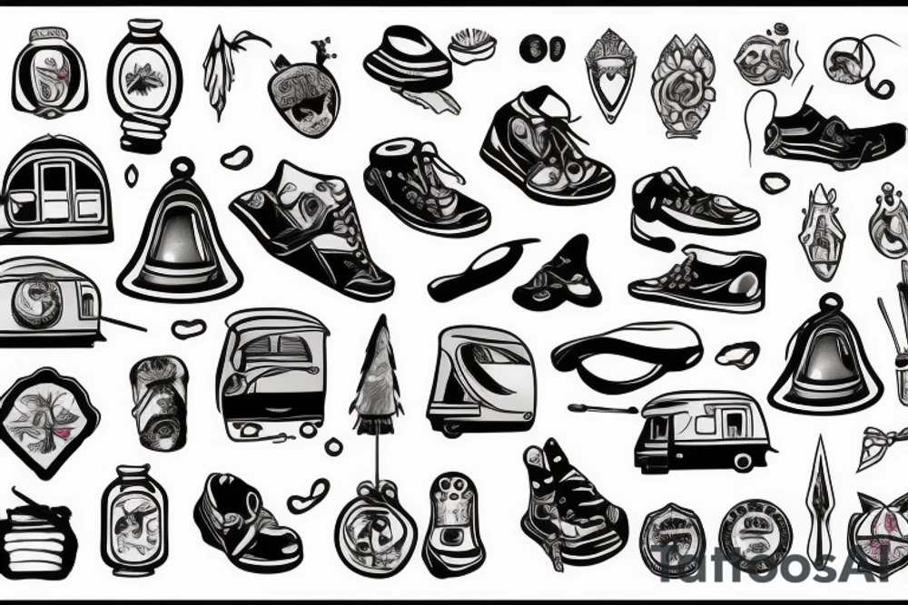 Camper tattoo idea