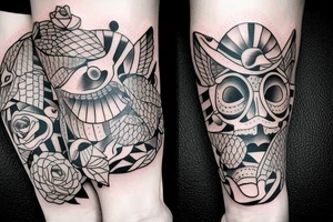 Camper tattoo idea