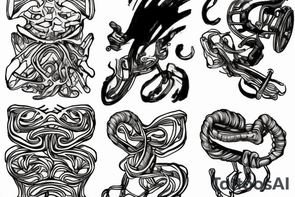 Spinal cord injury tattoo idea