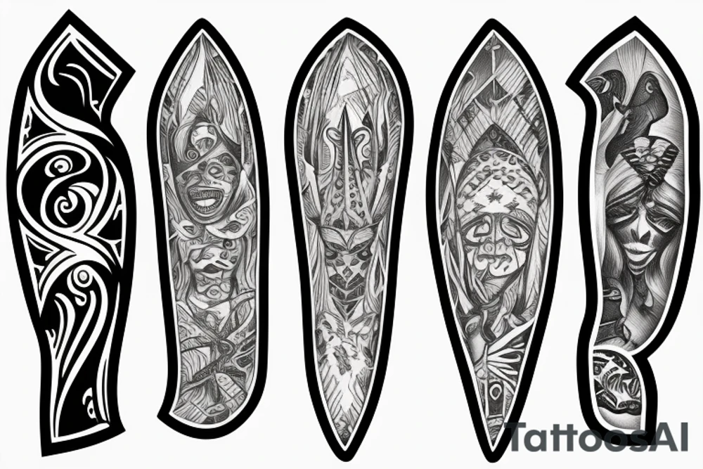 Arrowhead tattoo idea