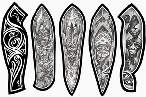 Arrowhead tattoo idea