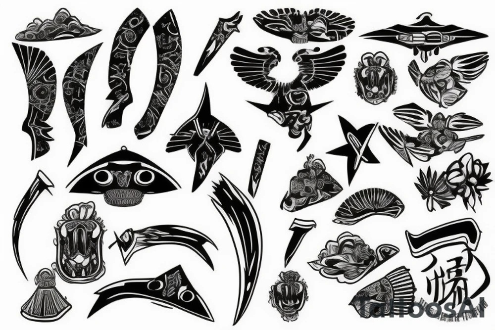 Arrowhead tattoo idea