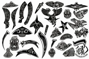 Arrowhead tattoo idea