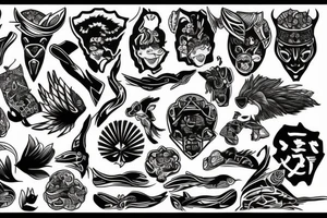Arrowhead tattoo idea