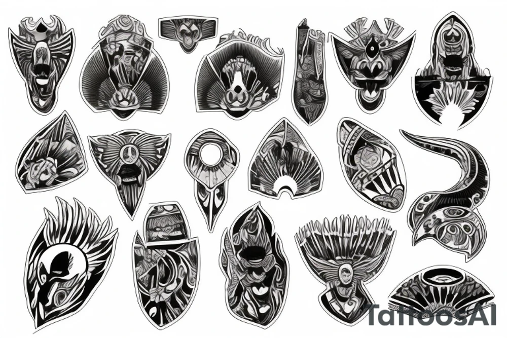 Arrowhead tattoo idea