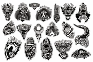 Arrowhead tattoo idea