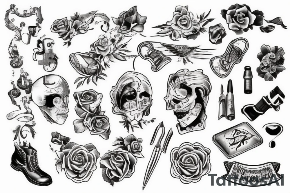 Learning to walk tattoo idea