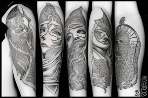 greek gods tattoo idea