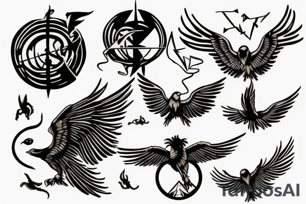 Golden snitch Harry potter tattoo idea