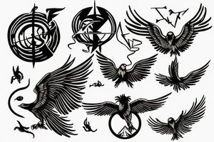 Golden snitch Harry potter tattoo idea