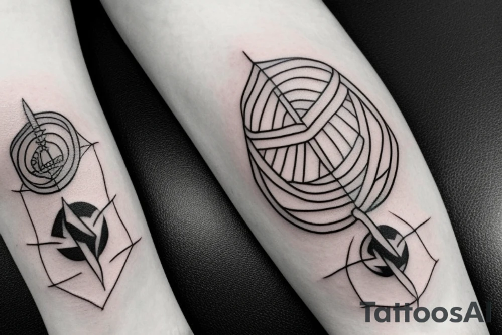 Golden snitch Harry potter tattoo idea