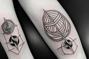 Golden snitch Harry potter tattoo idea