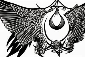 Golden snitch Harry potter tattoo idea