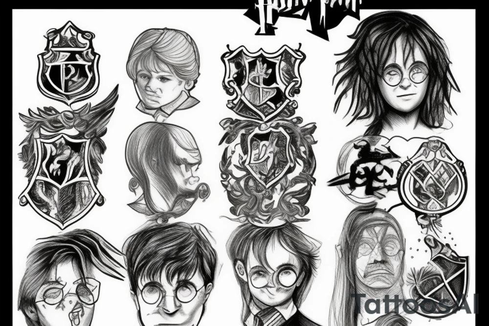 Harry potter tattoo idea