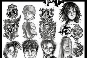 Harry potter tattoo idea